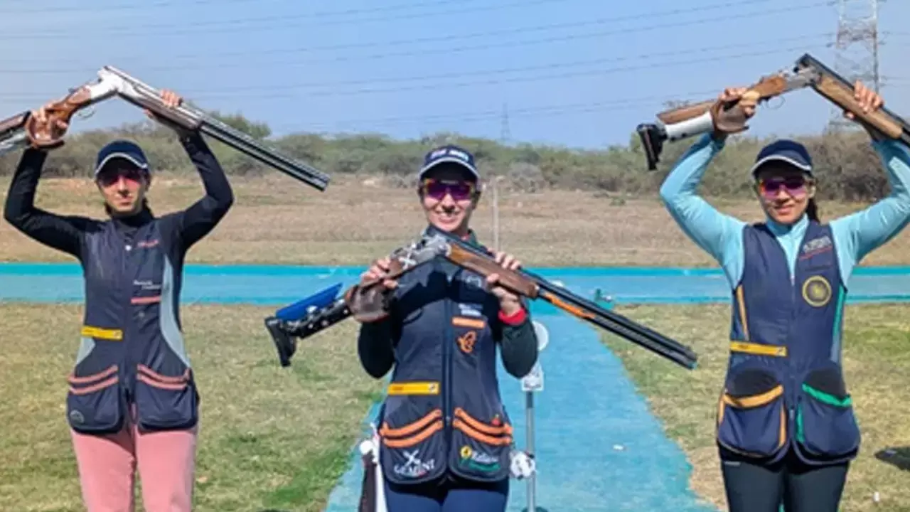 Parampal Singh Guron and Ganemat Sekhon win skeet trial 1 finals