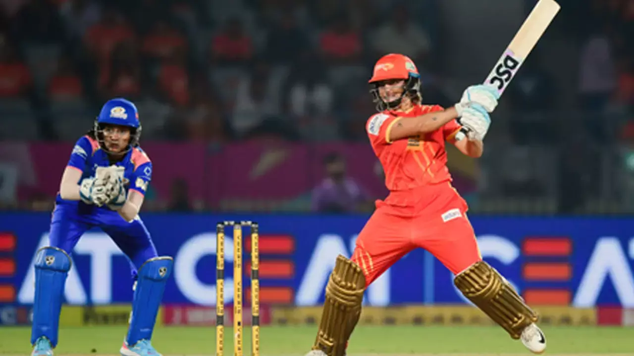 WPL 2026: Gardner’s 46, Wareham’s 44 not out takes GG to competitive 167/4