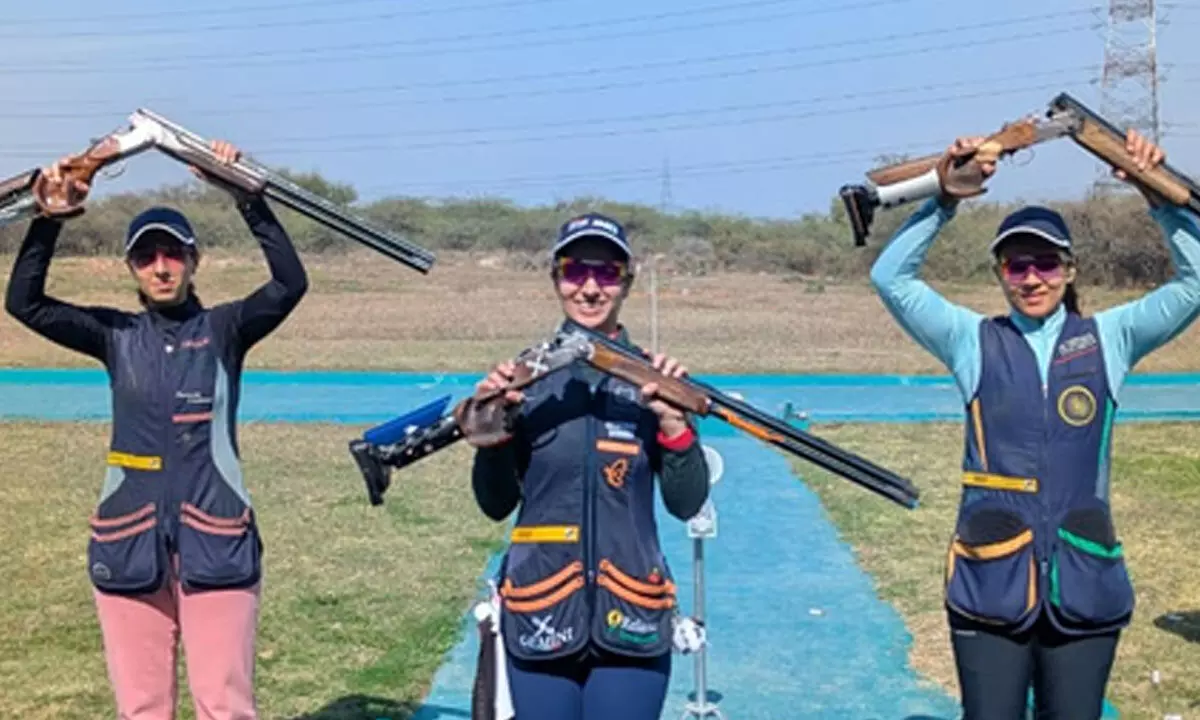 Parampal Singh Guron and Ganemat Sekhon win skeet trial 1 finals Parampal Singh Guron and Ganemat Sekhon win skeet trial 1 finals