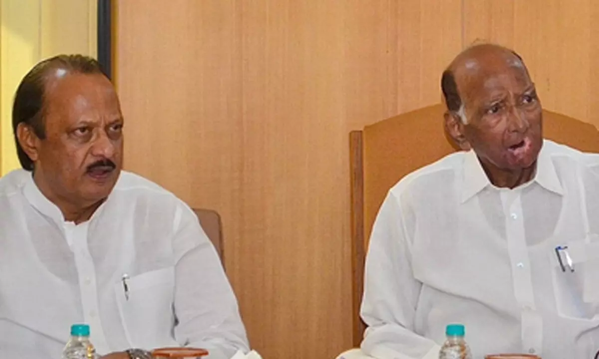 Maha: NCP-SP says Ajit Pawar planned merger, NCP remains silent Maha: NCP-SP says Ajit Pawar planned merger, NCP remains silent