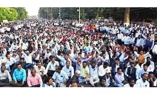 Telangana teachers to march in Delhi on Feb 5 Telangana teachers to march in Delhi on Feb 5