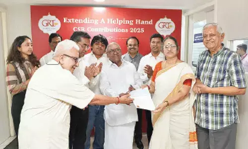 GRT donates Rs 77.5L for palliative care centre in Chennai GRT donates Rs 77.5L for palliative care centre in Chennai