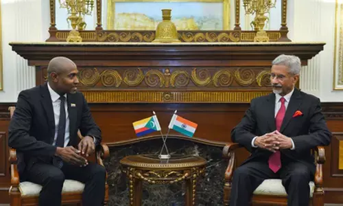 EAM Jaishankar, Comoros counterpart Mohamed discuss cooperation in health, sports, capacity building