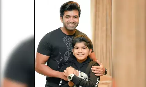 Arun Vijay beams with pride as son Arnav wins TN state award Arun Vijay beams with pride as son Arnav wins TN state award