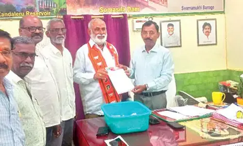 Allocate more funds for Somasila and Veligonda Project: BJP Allocate more funds for Somasila and Veligonda Project: BJP