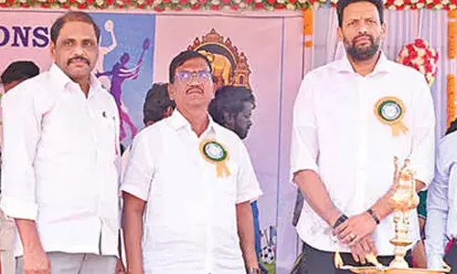 Sports fest held at Sri Lakshmi School Sports fest held at Sri Lakshmi School