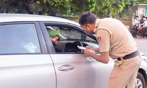 5 lakh challans issued for traffic violations on NH-44 5 lakh challans issued for traffic violations on NH-44