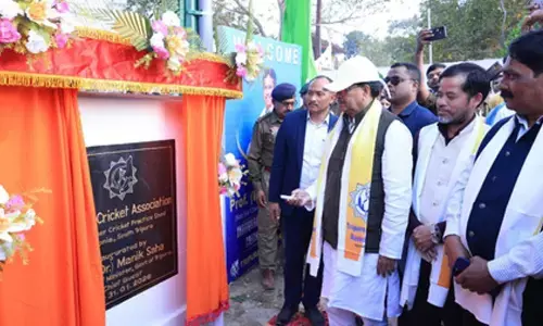 Tripura ahead in education, sports: CM Saha ​