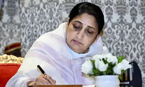 Sunetra sworn in first Maha woman Dy CM