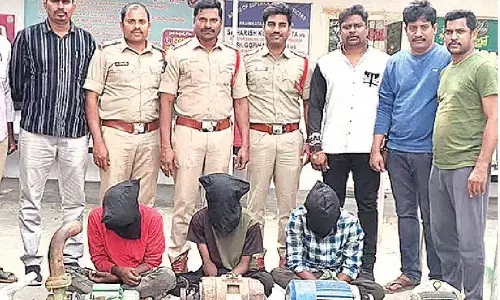 Kasimkota police crack electric motor thefts case