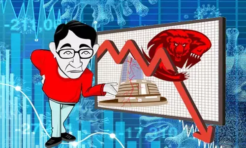 Sensex crashes over 2,300 points after Budget; Nifty down over 600 points