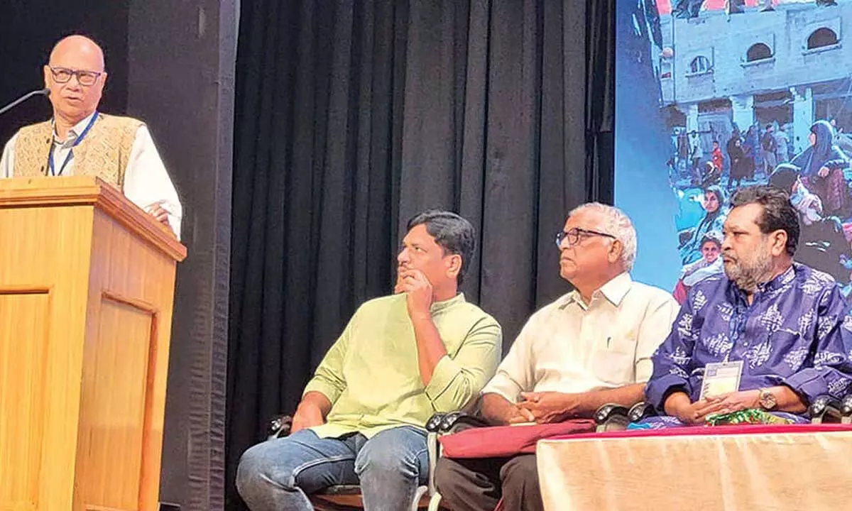 Meet highlights need for global peace