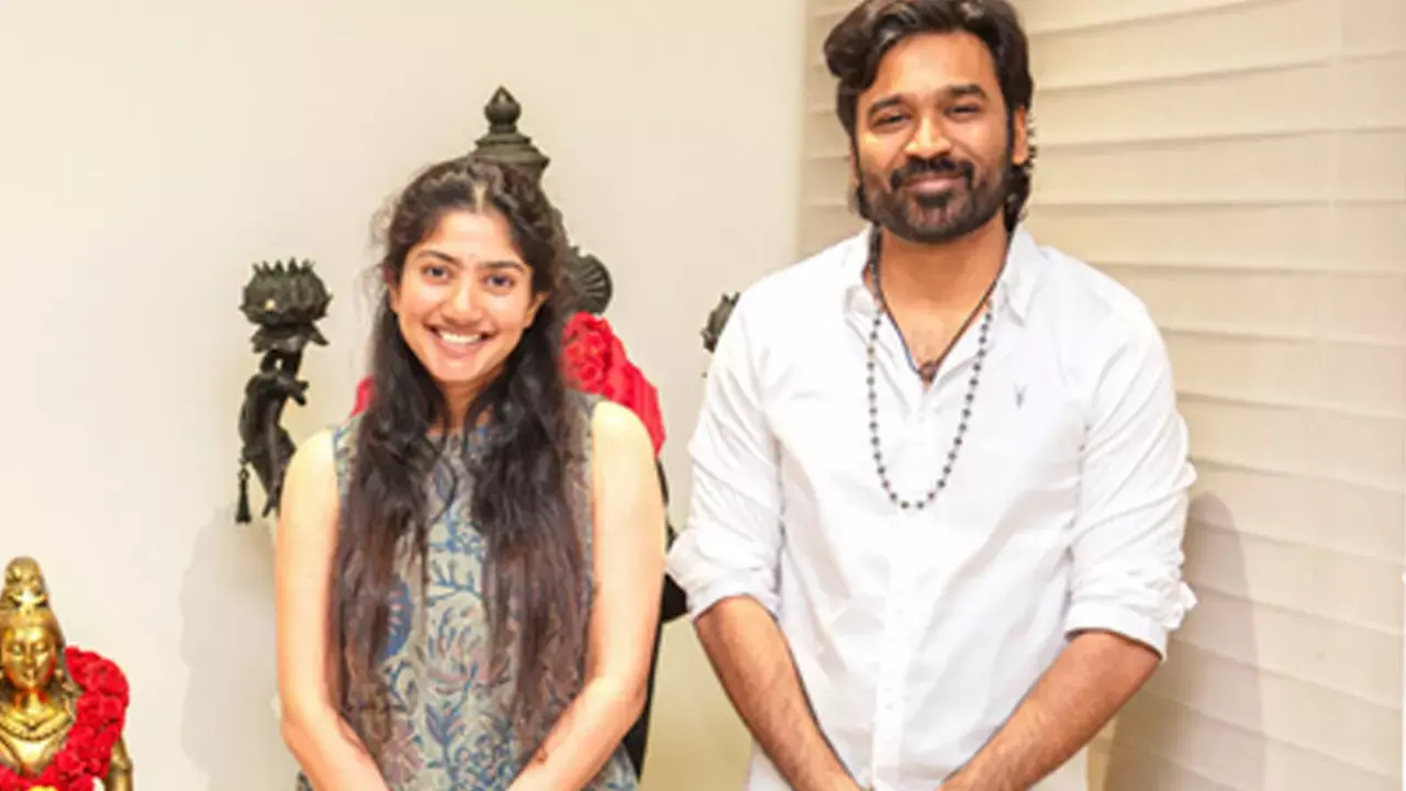 Sai Pallavi thanks #D55 director Rajkumar Periasamy for his welcome; discloses she is nervously excited
