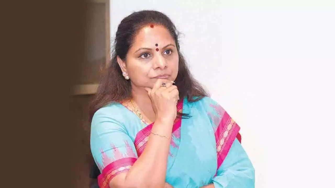 Kavitha slams KTR’s remarks, calls them dictatorial Kavitha slams KTR’s remarks, calls them dictatorial