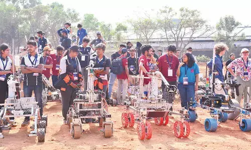 Students showcase next-gen space & robotics innovations