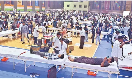 KIIT organises mega blood donation camp