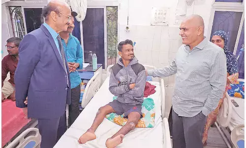 Preparations on for Srivari Vaidya Seva at TTD hospitals: JEO Sharath Preparations on for Srivari Vaidya Seva at TTD hospitals: JEO Sharath