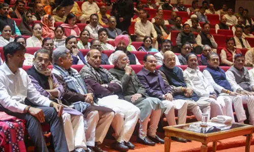 NDA Parliamentary Party meet today to discuss Union Budget