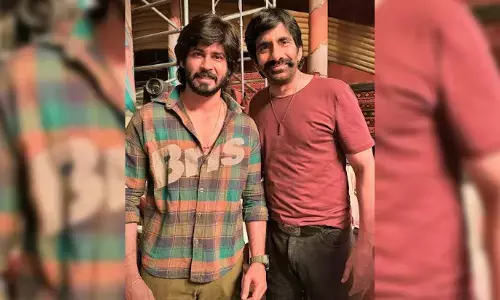 Ravi Teja cheers team ‘Sumathi Sathakam’ Ravi Teja cheers team ‘Sumathi Sathakam’