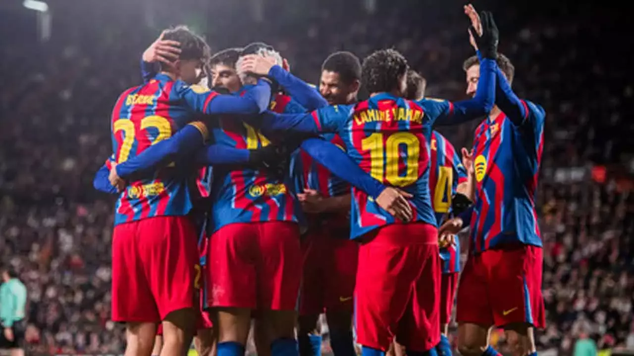 FC Barcelona ease past Albacete to reach Copa del Rey SF