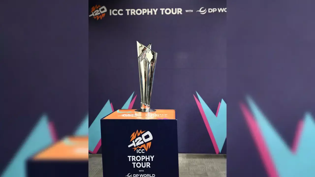 IANS welcomes ICC Men’s T20 World Cup 2026 Trophy with dhol, dance and desi tadka