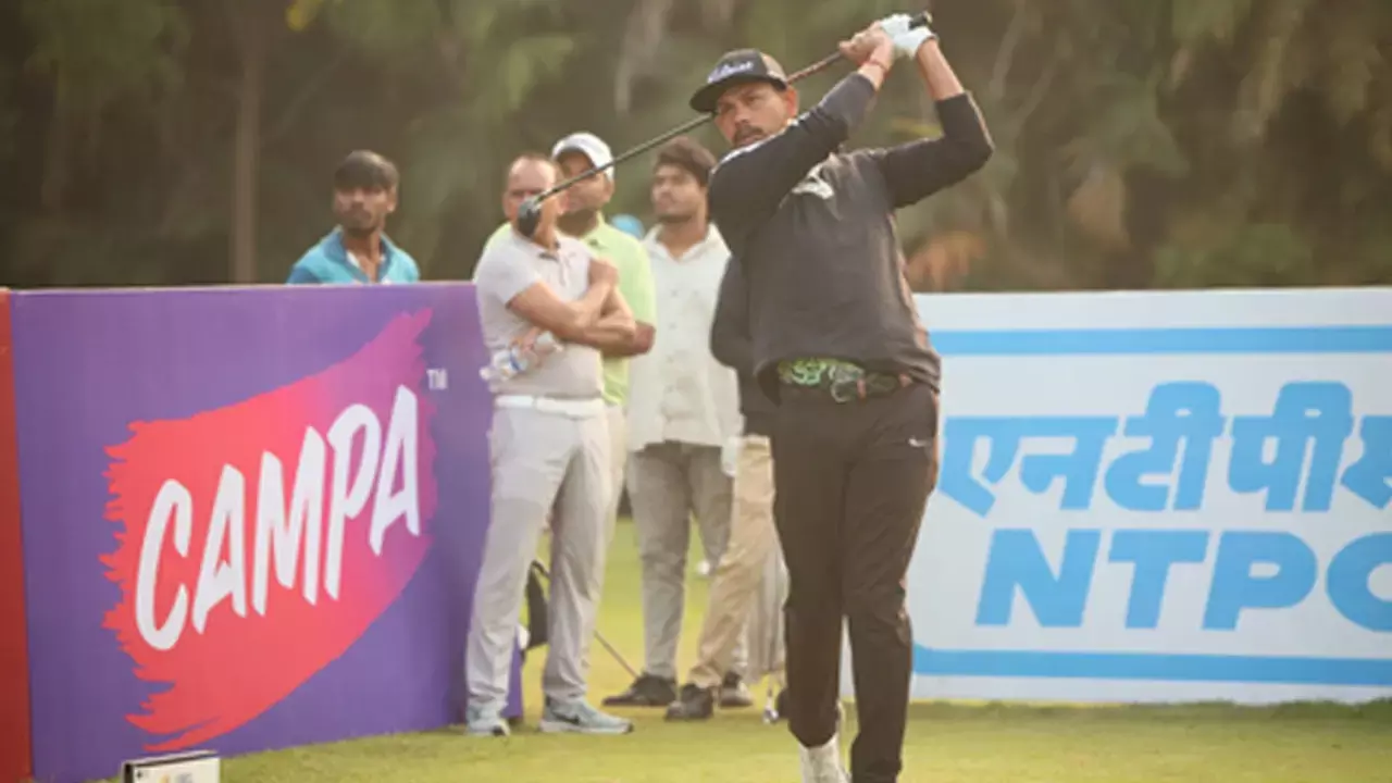 Chhattisgarh Open: Akshay Sharma continues domination with second straight bogey-free 60, enjoys three-shot lead