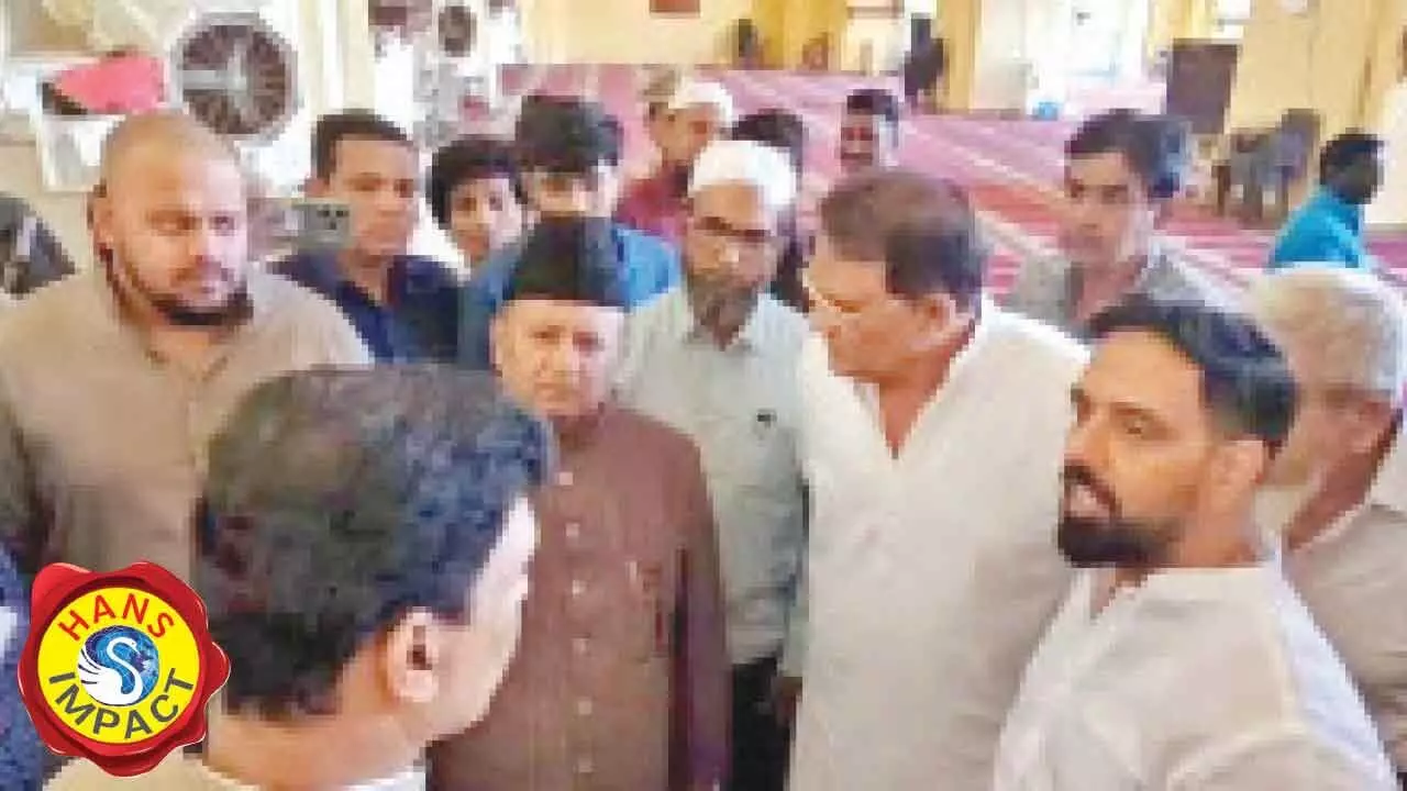 Pre-Ramzan Arrangements: Govt ratchets up efforts to spruce up Mecca Masjid, other mosques in city Pre-Ramzan Arrangements: Govt ratchets up efforts to spruce up Mecca Masjid, other mosques in city