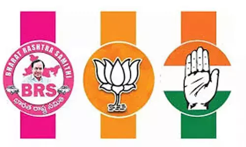Cong, BRS & BJP brace for civic poll blitz from today