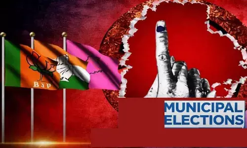 Intense campaigning begins for Telangana municipal elections
