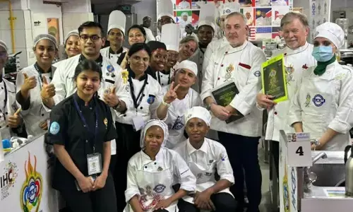 Global student chefs from seven countries compete in culinary battle