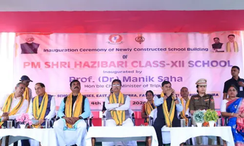 Tripura CM stresses ethics-based education, highlights progress in safety and infrastructure
