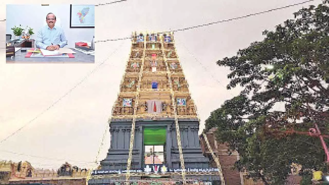 Simhachalam yet to get a full-fledged: New EO appointed only for a year Simhachalam yet to get a full-fledged: New EO appointed only for a year