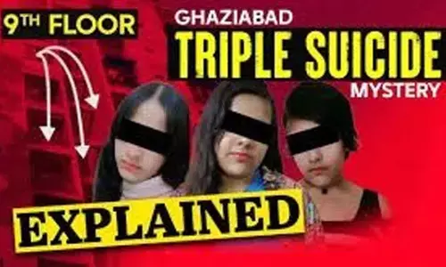 3 Ghaziabad sisters jump to death from ninth floor