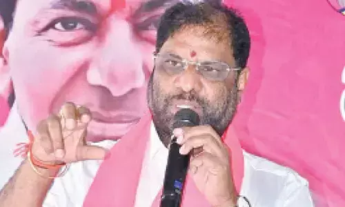 BRS flag set to flutter on Kothagudem Corporation