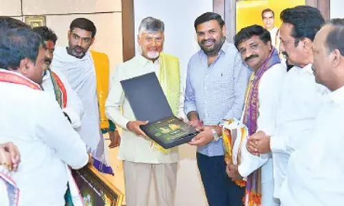 CM invited for Maha Sivaratri Brahmotsavams in Srikalahasti