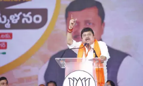 Cong playing religious politics, not BJP: Ramchander Rao