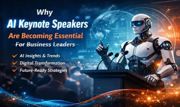 Why AI Keynote Speakers Are Becoming Essential For Business Leaders