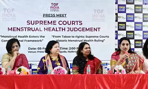 The Girl Foundation (TGF) India cordially the Press meet on the Land Mark Supreme Court Verdict on Menstrual Health & Hygiene of Girls who are studying in various schools across India