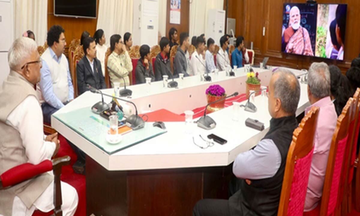 Madhya Pradesh Guv, officials join students to watch ‘Pariksha Pe Charcha’