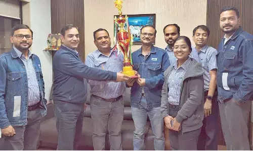 JSW Steel wins award at flower show