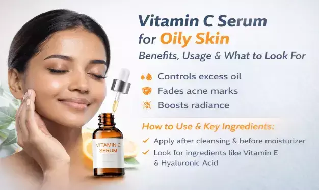 Vitamin C Serum for Oily Skin: Benefits, Usage & What to Look For