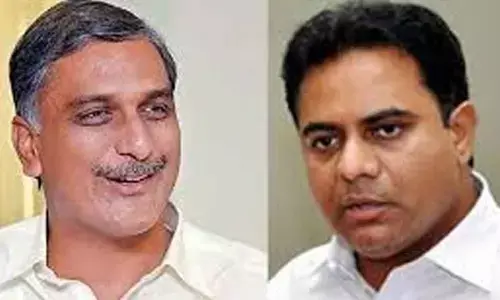 KTR, Harish Rao take charge of BRS civic poll campaign