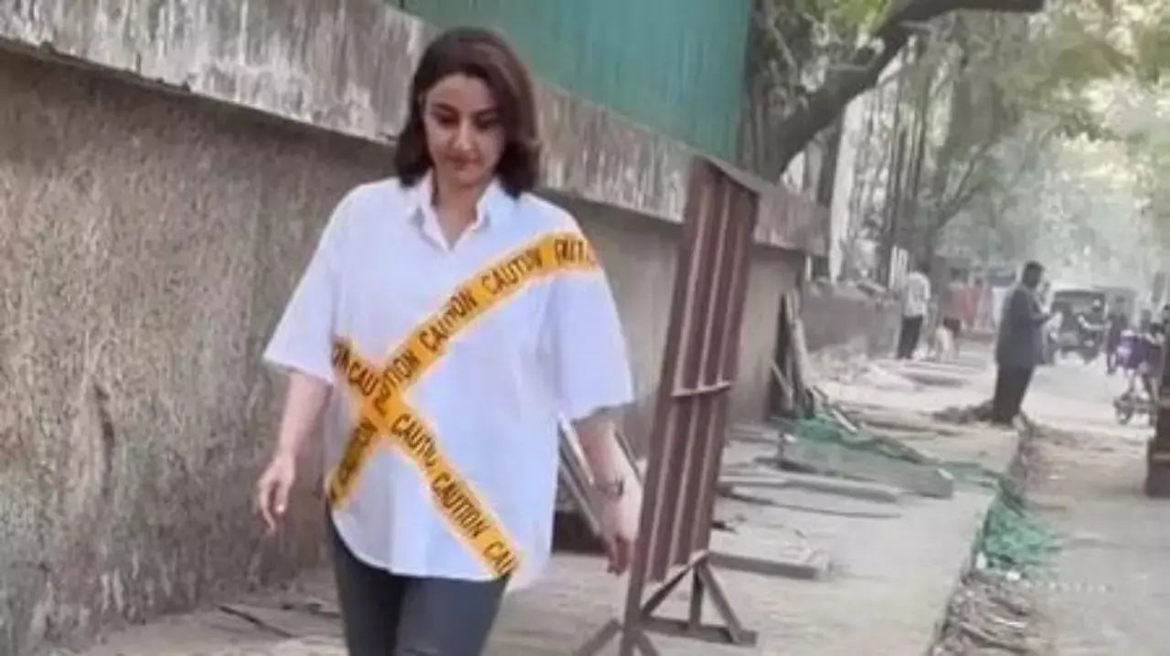 Soha Ali Khan flags unsafe Mumbai sidewalks, calls them ‘death traps’