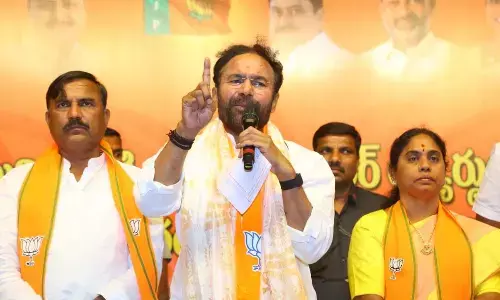 M Kishan Reddy Praises Modi’s Leadership, Criticises Congress and BRS