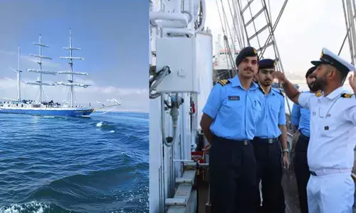 10-month voyage: Indian Navy’s Sudarshini concludes Oman port call