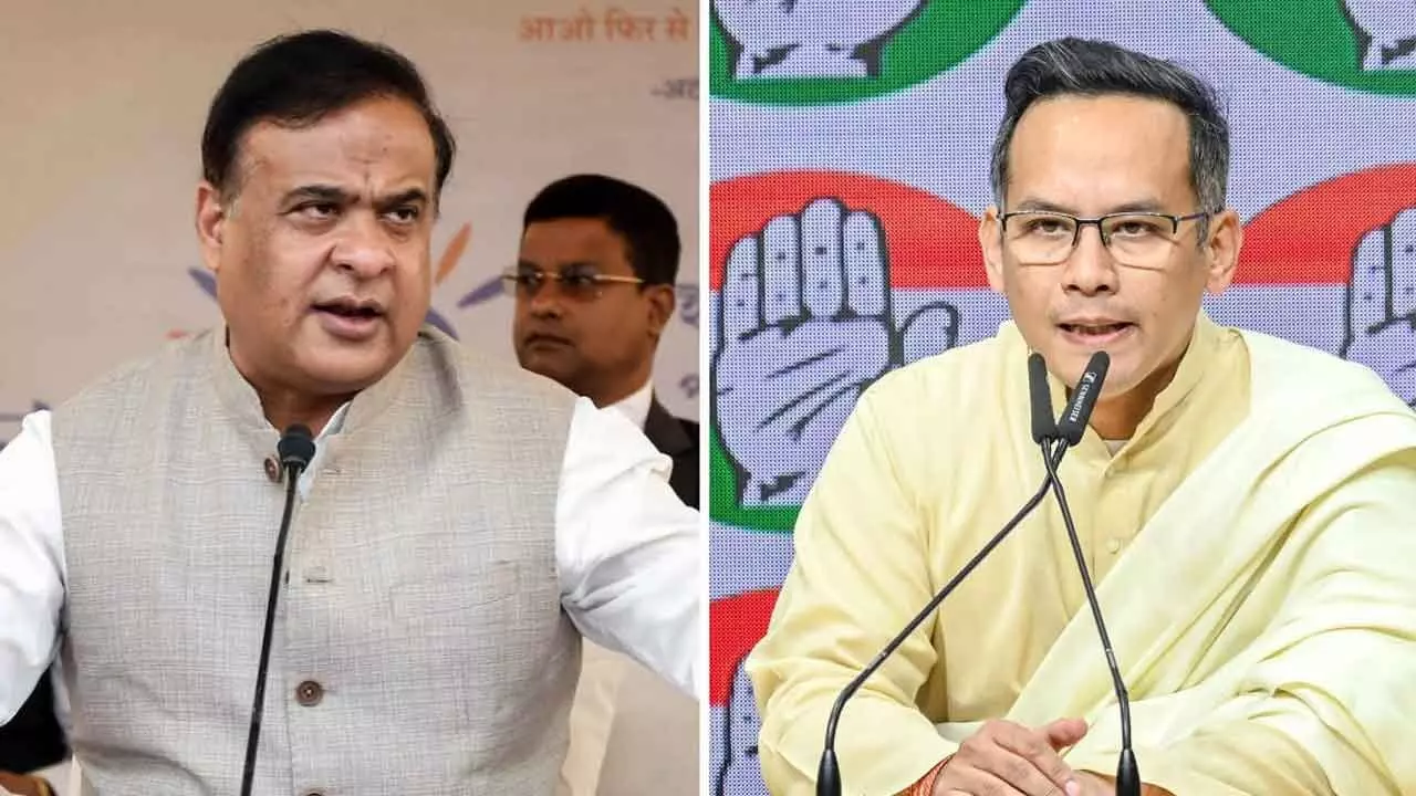 Assam Political Row Escalates As Himanta Targets Gogoi Over Pakistan Visit, Congress Leader Hits Back Assam Political Row Escalates As Himanta Targets Gogoi Over Pakistan Visit, Congress Leader Hits Back