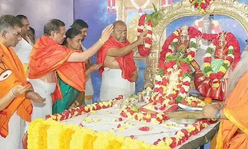 Maha Sivaratri Brahmotsavams commence at Srisailam