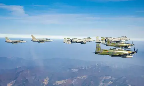 South Korea, US stage regular joint aerial exercise this week at Osan Air Base