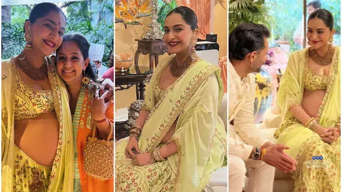 Sonam Kapoors baby shower – Look gorgeous in Indianwear