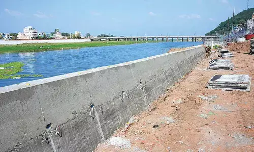 Swarnamukhi gets a fresh look as Srikalahasti prepares for Maha Sivaratri